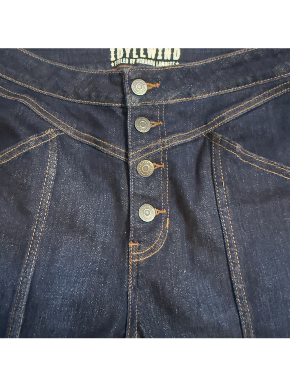 Idyllwind Outlaw High Rise Super Flare Jeans Western Y2K Cowgirl Boho 8 - Picture 5 of 14